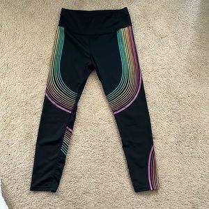 Rainbow girls M leggings